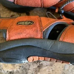 Keen Orange and Black Sandals for Outdoor Adventures Men main image 3